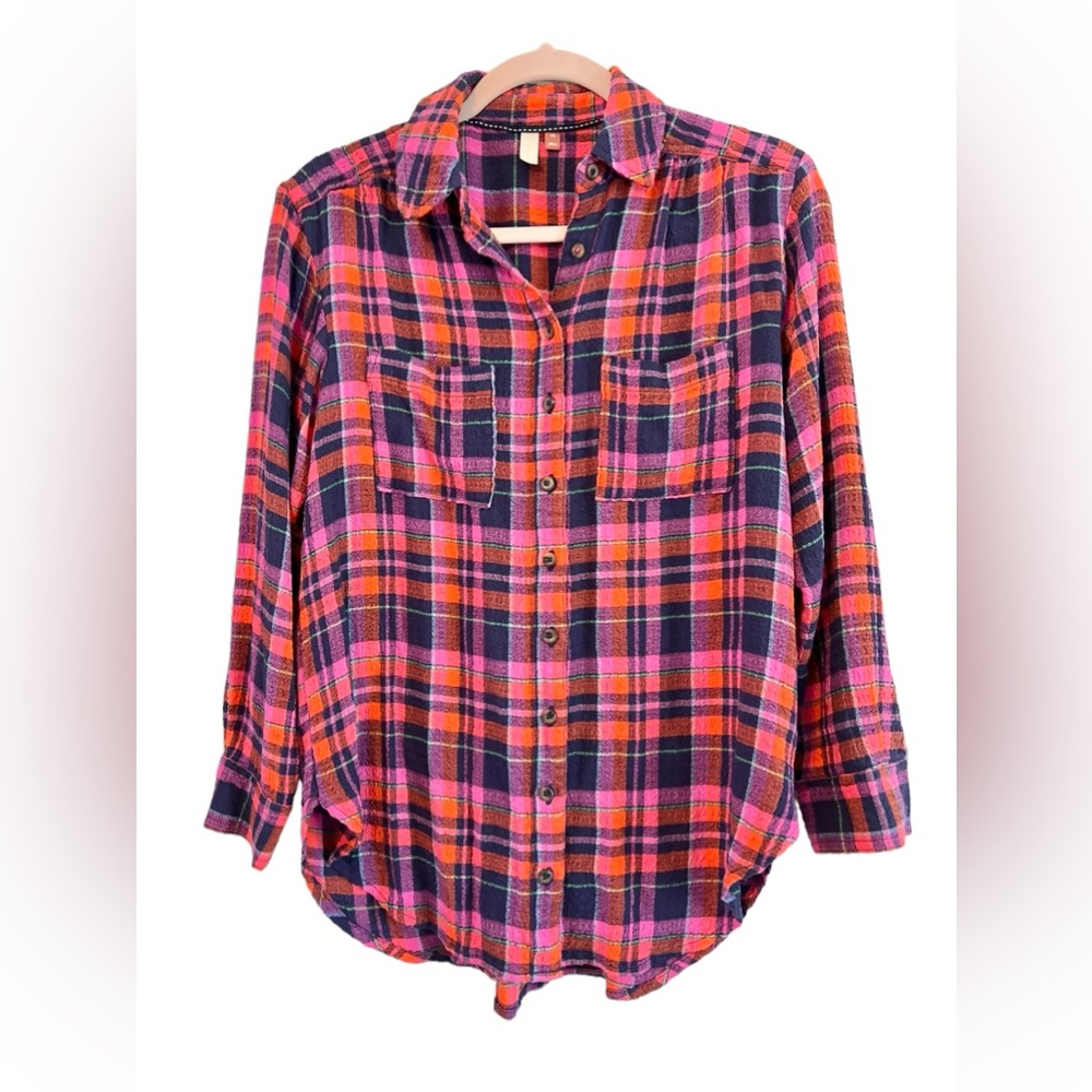 Anthropologie Pilcro Button-down Shirt Size XS EUC